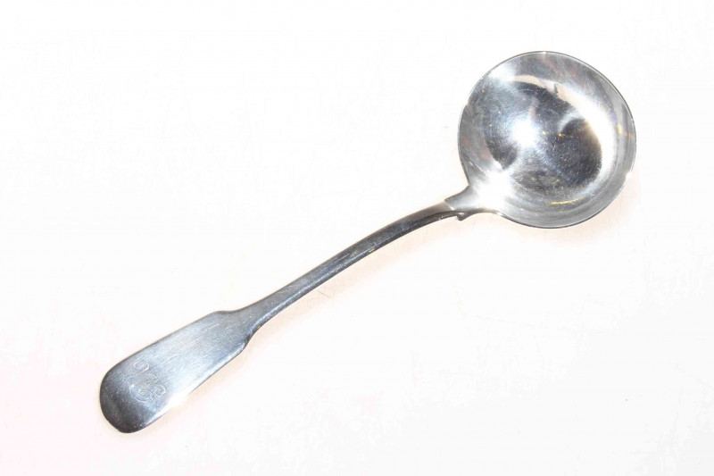 Silver ladle, London 1816.
