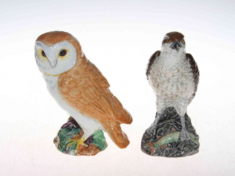 Beswick Owl and Osprey.