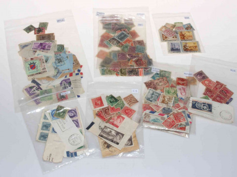 Collection of stamps.