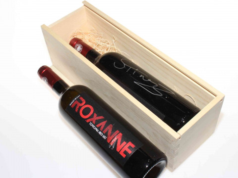 'Sting's' donation to Motor Neurone ASSOC, including signed wine bottle,...