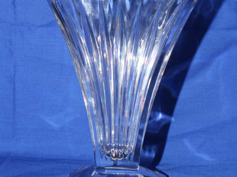 Clarion 10'' Waterford Crystal vase.