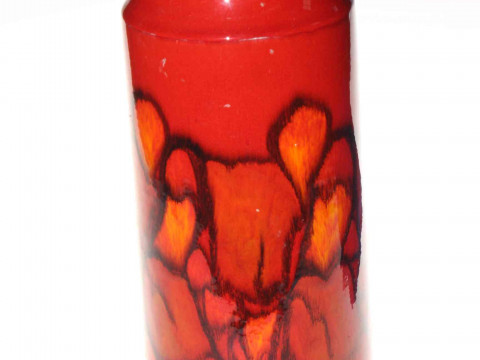 Poole Delphis vase, 31cm.