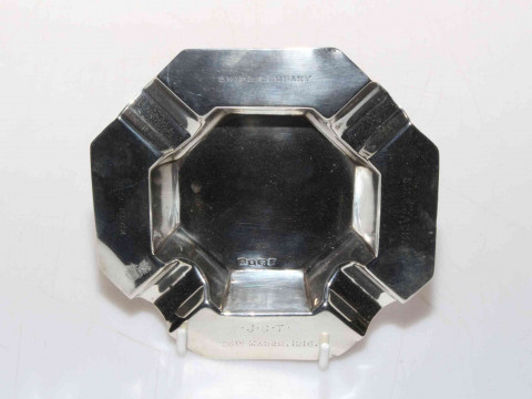 Silver ashtray 'HMS Jackal' 1916.