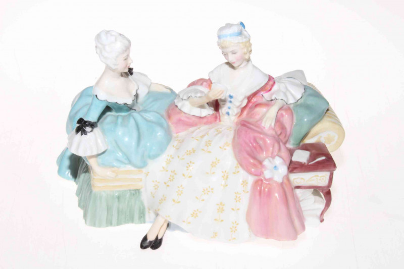 Royal Doulton group, The Love Letter, HN2149.