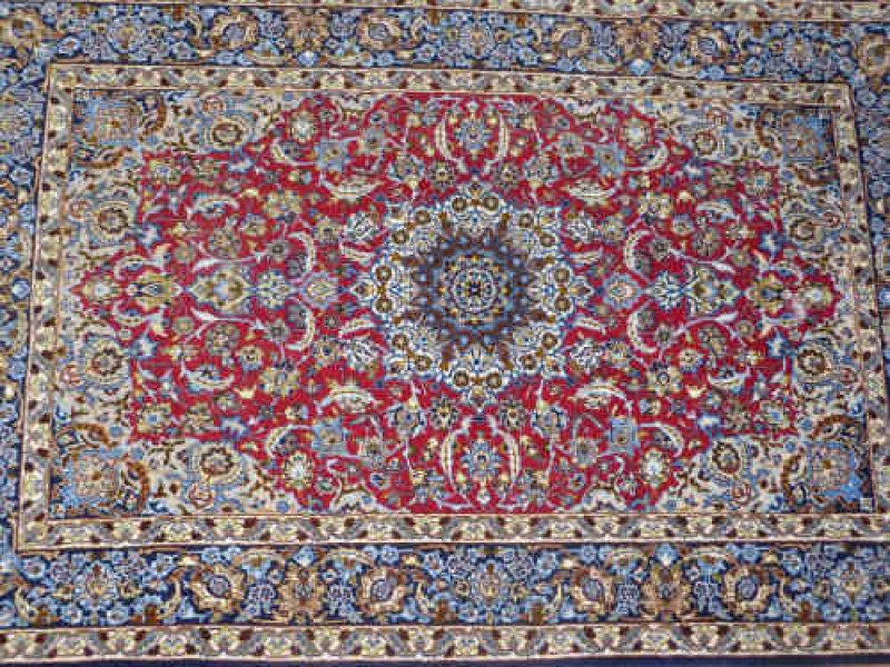 A fine Isfahan rug, Central Persia. 1.74m by 1.10m