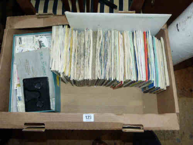 Box of Cigarette and Tea Cards