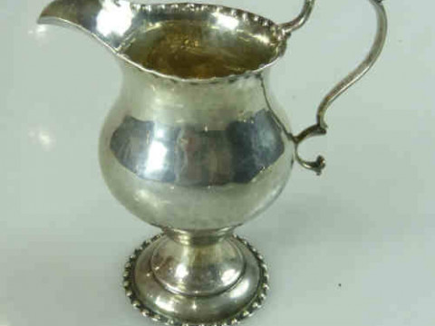 George III Silver Cream Jug, Nathaniel Appleton & Ann Smith, London 1779,...