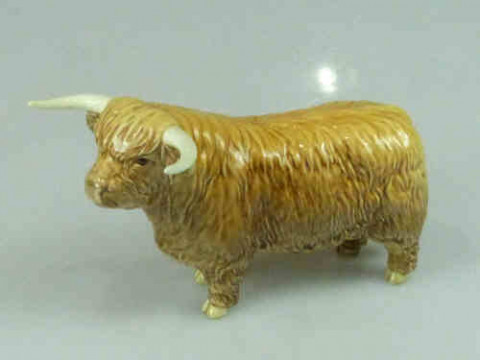 Beswick Model of a Highland Bull