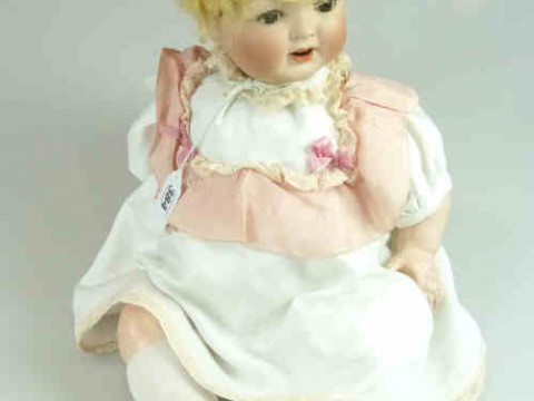 Heubach Koppelsdorf Bisque Head Doll, No. 342.6