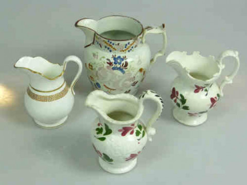 Four 19th Century Pottery Jugs