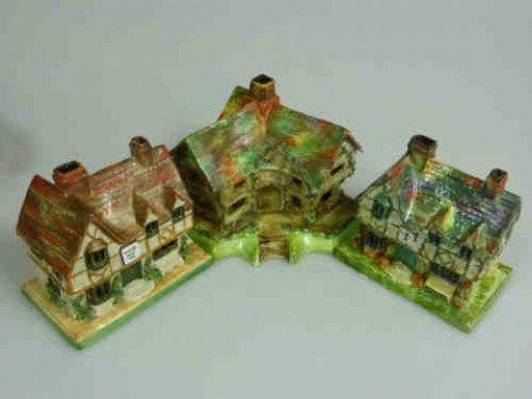 Three Crown Staffordshire Pastille Burners
