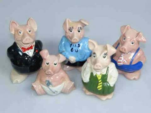 Five Wade Nat West Pigs