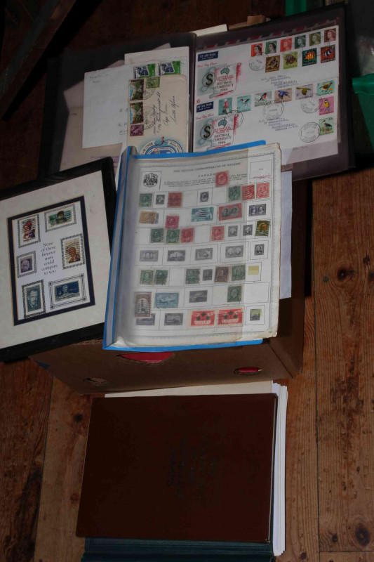 A very nice selection of predominantly Australian stamps including c1850s to QEII Victoria, Tasmania, Inverted watermarks, Antarctic Territory, Olympic Village 1956 postmark FDC, food produce, kangaroos, together with Vietnam, 1960 Lufthansa Olympics, Bad