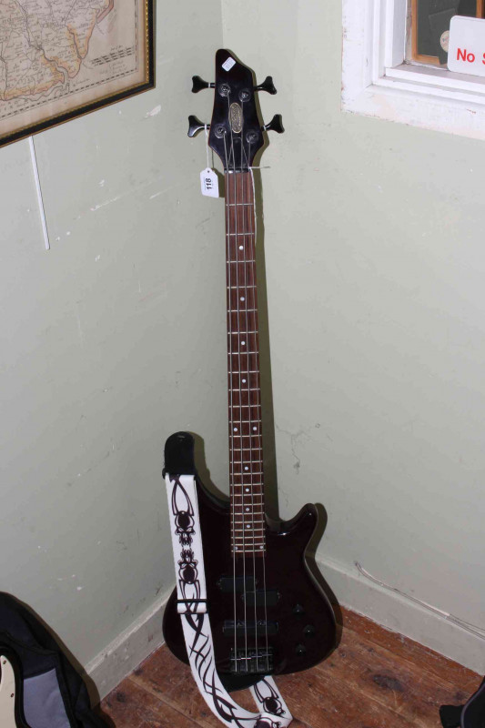 Electric guitar marked Stagg.