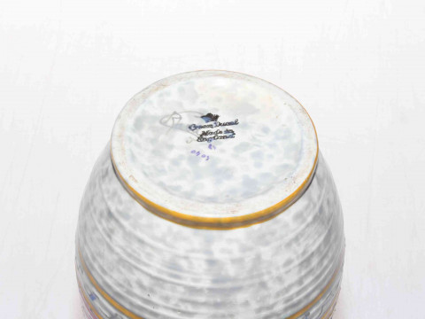 Crown Ducal Charlotte Rhead floral vase, 22cm high. thumbnail