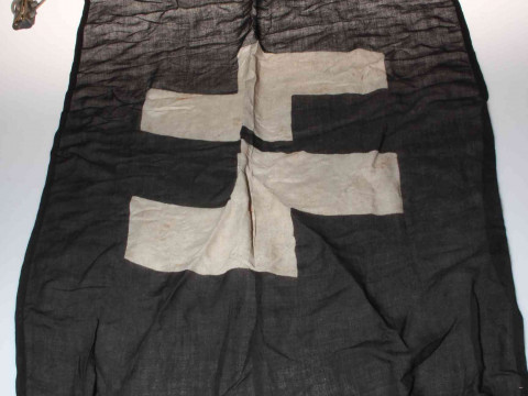 WWII German tank transport flag.