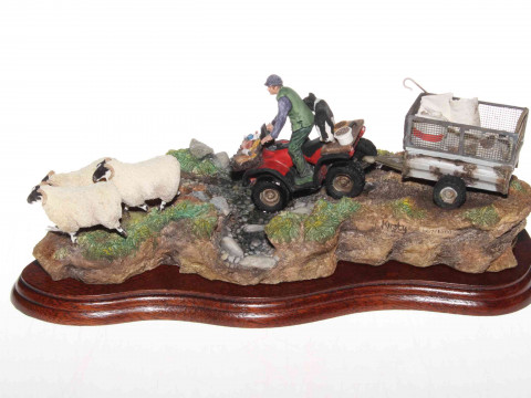 Border Fine Arts limited edition 'All in a Days Work', number 667 with...