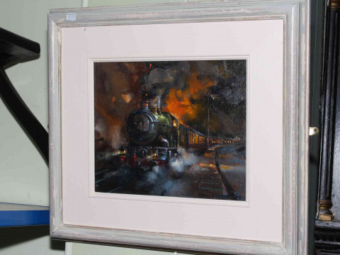 Michael Flanders, Are we There Yet, acrylic on board, signed and dated...