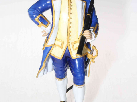 Royal Worcester Admiral figure, no. 2661, 28.5cm.