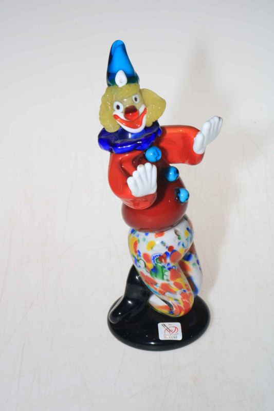 Murano clown, 26cm high.