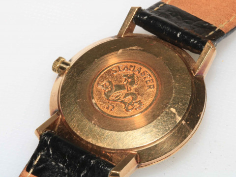 Omega gents 9 carat gold Seamaster de Ville wristwatch with papers dated 1969, and box. thumbnail