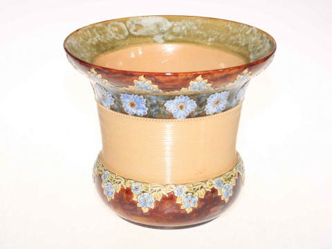 Victorian Doulton Lambeth Stoneware jardiniere.