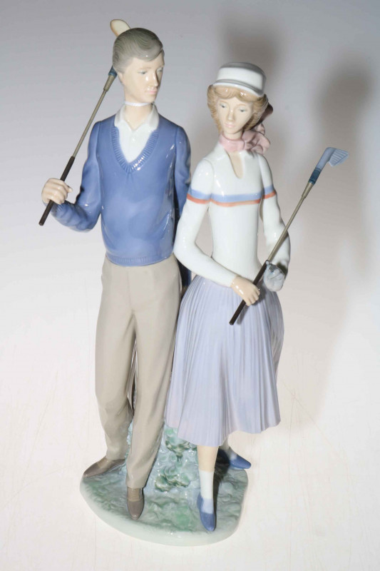 Lladro 1450 golf figurine.