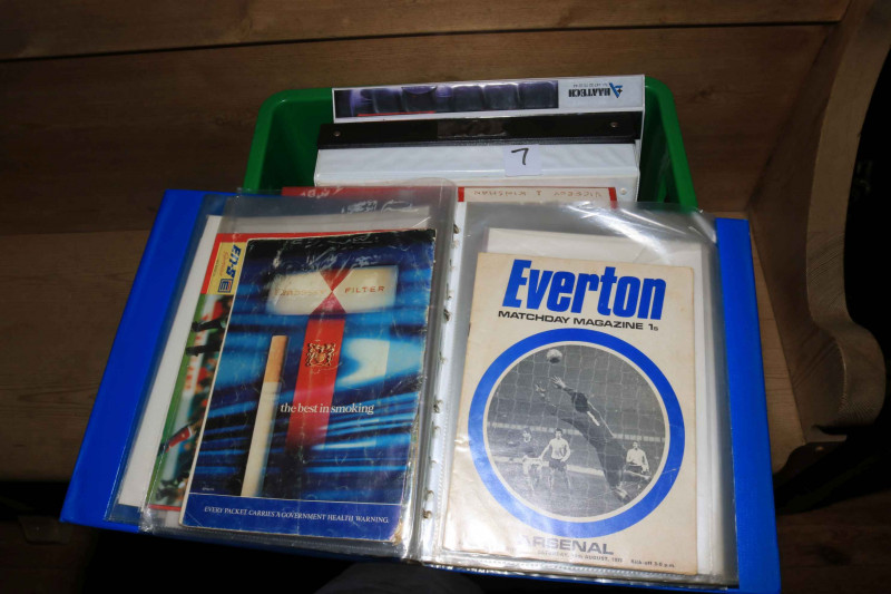 Football programmes including Wembley Finals, World Cup, European, etc.