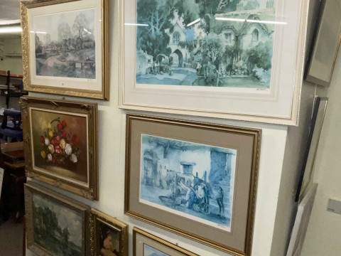 Collection of seven various prints including three Sturgeon, Judy Boyes,...