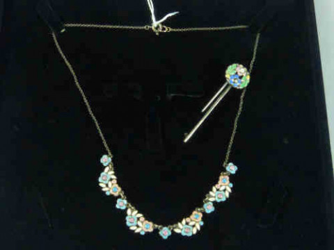 Bernard Instone Necklace and Brooch