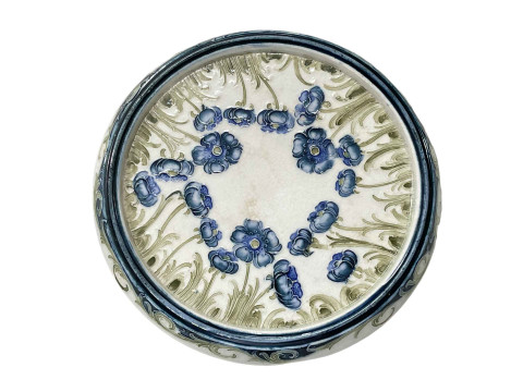 MacIntyre teapot stand, Rd No 401753, 16.5cm diameter.