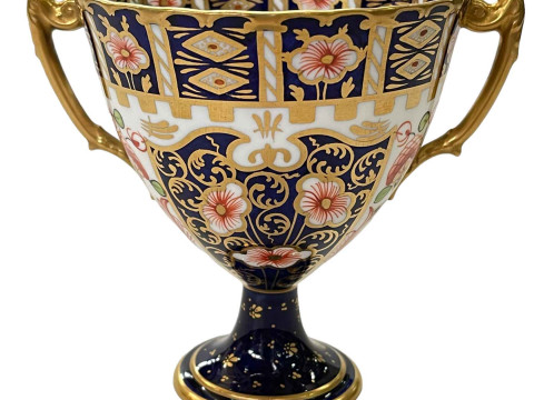 Royal Crown Derby loving cup, 12cm.