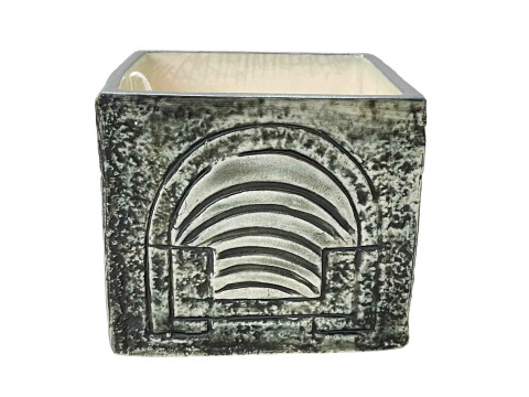 Troika cube vase, 9cm. thumbnail