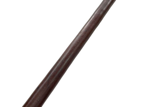 19th Century Fijian Bowai pole war club, of slight tapering form, 111.5cm...