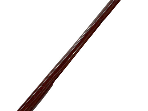 Fijian Bowai war club of tapering form with concave handle terminal, 100cm...