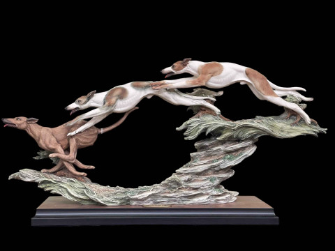 Capo di Monte limited edition 'Running Free' by Guiseppe Armani, Florence...