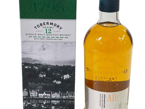 Two single malt whisky's, Tobermory 12 year and Ardnamurchan.