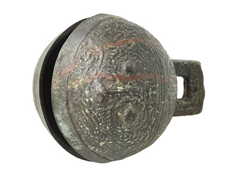 Chinese bronze bell with Dodi mask.
