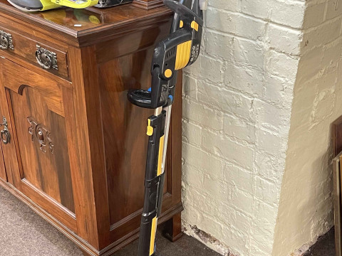 As new Arc Welder and collection of cordless garden tools. thumbnail