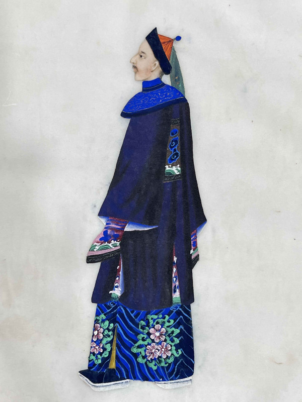 Album of Chinese pith paintings.