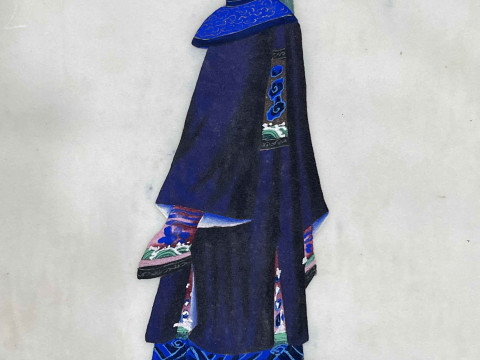 Album of Chinese pith paintings. thumbnail