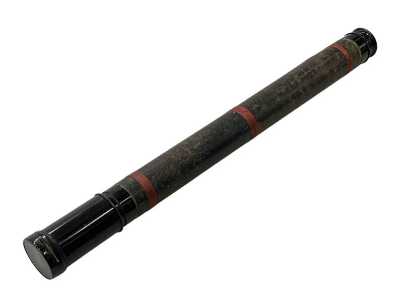Antique two draw telescope.