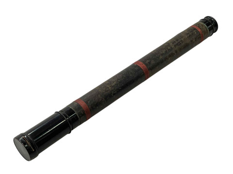 Antique two draw telescope.