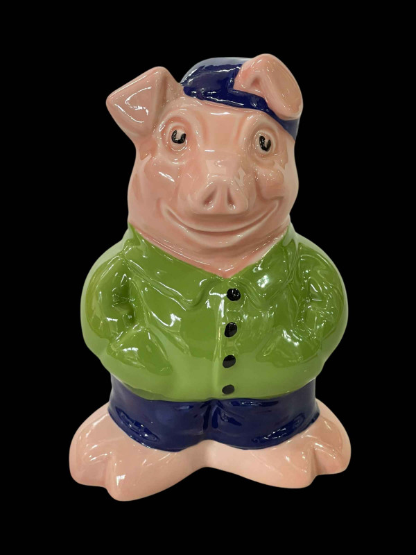 Wade Nat West Cousin Wesley money box with box.