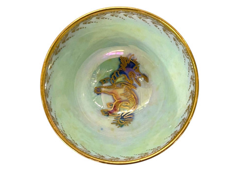 Small Wedgwood lustre Saki cup. thumbnail