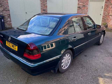 Motor Vehicle: Mercedes C240 Elegance Automatic, four door saloon, petrol, 2398cc, colour dark green, date of first registration 30th April 1998, Registration Number R353 MEC, Approximate Mileage 125,500, MOT Expired 10th October 2024, vehicle is SORN. Buyers Premium is 15% (plus VAT).  Car is Offsite (but nearby) and viewing is by Appointment Only on Monday, 24th March between 9am-4pm or before the auction on Tuesday, 25th March between 8:30am-9:30am. thumbnail