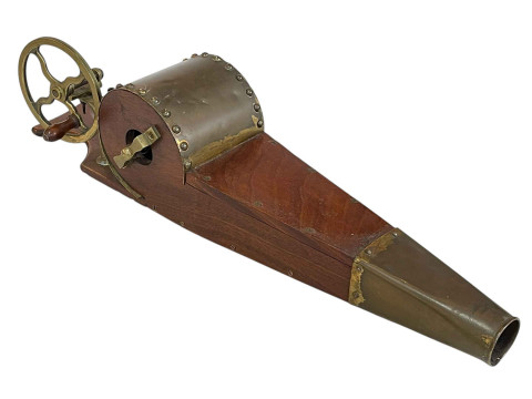 Set of vintage mechanical bellows.