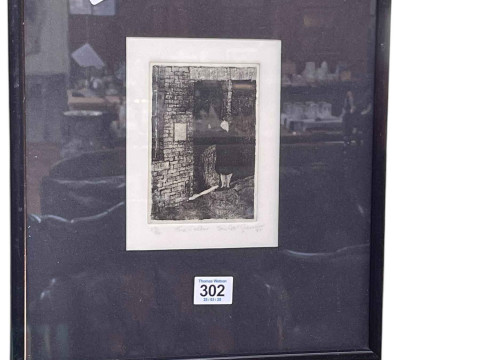 Tom McGuinness, The Caller, limited edition print, signed, titled, numbered...