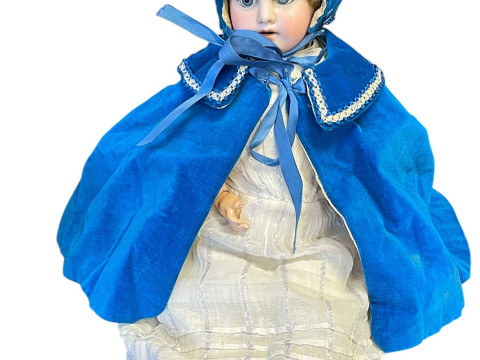 Armand Marseille bisque head doll impressed '1894' 'A M 3 DEP'. sleeping...