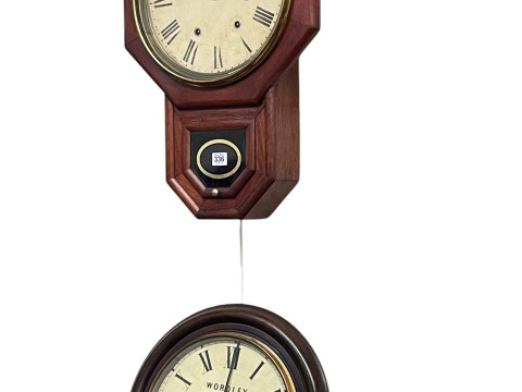 Drop dial wall clock and circular wall clock.